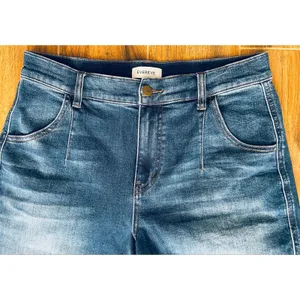 Evereve Wide Leg Jeans Women's 30 Dark Wash Casual Everyday thumbnail 2