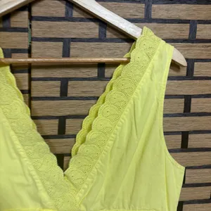 Gap‎ Yellow Tunic Tank Top Size 12 thumbnail 4