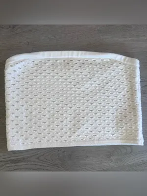 Aerie Bandeau Tube Top Sweater Knit Women’s Medium Offwhite Cream Summer thumbnail 3