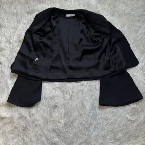 Mango Suit Black Women's Flared Sleeve Blazer Size USA XS EUR S MEX CH thumbnail 12