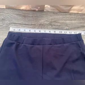 Max Mara‎ leisure navy blue wide leg pants size medium thumbnail 5