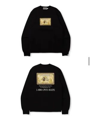 A Bathing Ape X OVO Crewneck thumbnail 2
