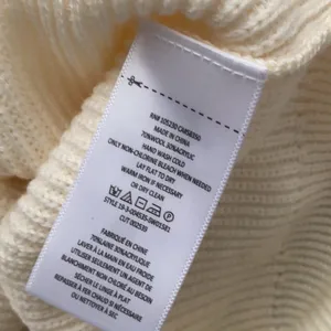 Joie Viviana Ruffle Wool Blend Sweater – Ivory thumbnail 6