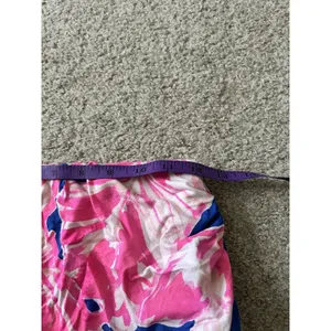Lilly Pulitzer XS Palmer Faux Wrap‎ Skirt Beach Bliss Tiki Pink thumbnail 4