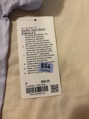 Lululemon Swiftly Short Sleeve thumbnail 2
