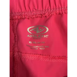 AVIA Shorts Women Running Active Gym Sport Pull On Size XL Lined Hot Pink Logo‎ thumbnail 5