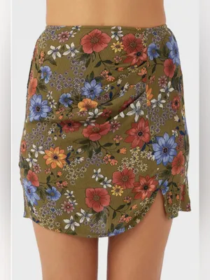O’Neill Bandi Mini Skirt – Olive/Floral – S thumbnail 2