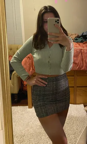 Forever 21 Plaid Mini Skirt thumbnail 1