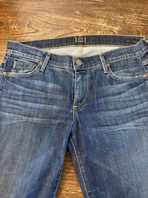 Citizens of‎ Humanity Ava Low Rise Straight Leg Jeans Dark Wash 30 thumbnail 3