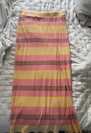 L*Space Stripped Skirt  thumbnail 1
