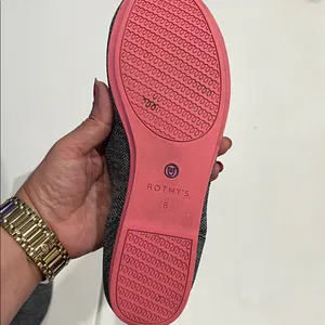 Rothy‘s birdseye pink sole made in China 7.5 W Ballet flats thumbnail 7