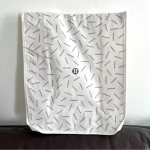 Lululemon Athletica Large Shopping Bag, Color White, NEW thumbnail 3