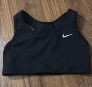 Black Nike Sports Bra Dri-Fit thumbnail 1