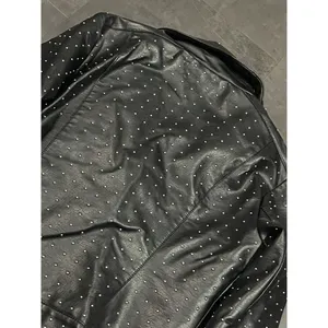 Women's New York & Company Black Faux Leather‎ Jacket Size Small 200 thumbnail 9