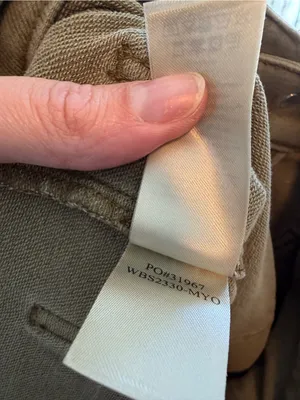 Faherty Stretch Terry Patch Pocket Pants Military Olive Green 26 thumbnail 12