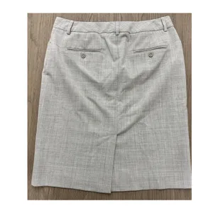 Express Design Studio, Gray Editor Skirt, Size 8 thumbnail 2