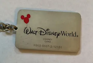 Disney NWT  Keychain Silver Tone, “I ❤️ YOU” thumbnail 2