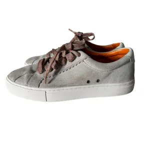 ZARA Women Metallic Glitter Silver Lace Up Fashion‎ Sneakers Size EU 39 US 8 thumbnail 5