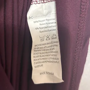 Ekouaer Maternity Dress Nursing Nightgown Womens XL Burgundy Jersey Knit Stretch thumbnail 7