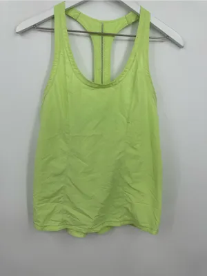 Lululemon Neon Tank Top Size Small Gym Workout thumbnail 3
