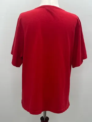 NFL For Her Kansas City Chiefs NFL Women's Red Graphic Logo T-Shirt XL thumbnail 4