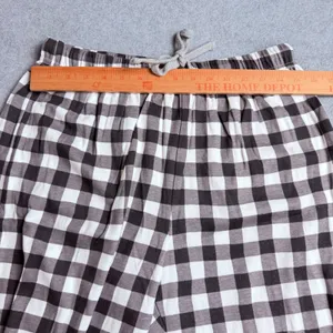 Honest Baby Clothing Black/White Matching Pajama Set Organic Cotton Men L Wmn S thumbnail 12
