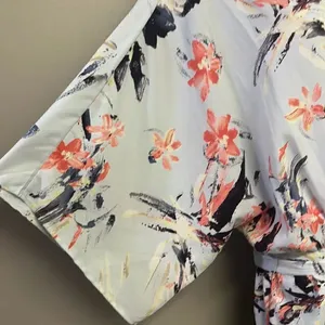 Lulus Pastel Floral V-Neck Flowy Sleeves Romper with Removable Belt- Large thumbnail 6