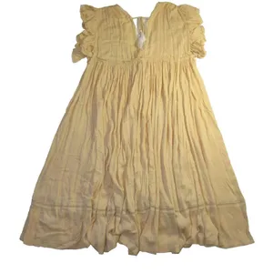NWT Free People Will Wait For You Midi in Garbanzo Bean Combo Dress XS thumbnail 7