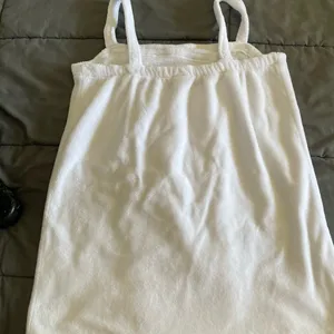 Vintage Y2K 2008 Hello Kitty Sanrio White Sleepwear Robe Sleeveless XL thumbnail 8