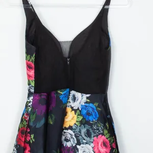 Sequin Hearts Womens Floral Hi Low‎ Sleeveless Cocktail Dress Size 3 Whimsigoth thumbnail 8