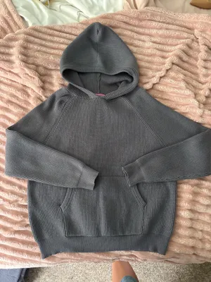 Edikted Wynter Oversized Knit Hoodie thumbnail 3