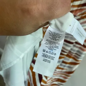 Ann Taylor Linen Blend‎ Midi Zebra Stripe Mock Neck Flare Dress Size 0 thumbnail 13