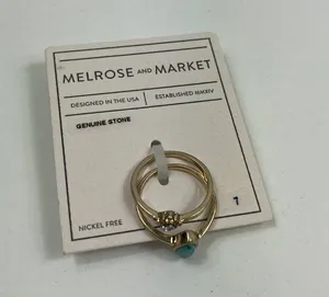 NWT Melrose and Market stone ring set 7 thumbnail 1