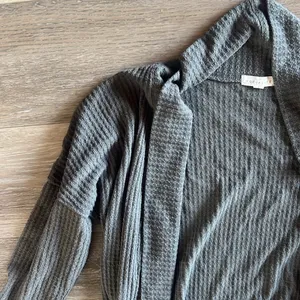 Socialite Gray Cardigan Sweater thumbnail 3
