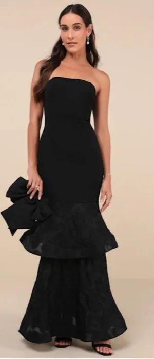 LULUS Prom Chic Wedding Holiday Sexy Elegant Vixen Sophisticated Cocktail Maxi thumbnail 1
