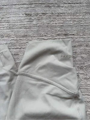 Pavoi High-Waist Leggings in Beige (Size XS) thumbnail 4