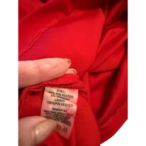 Calvin Klein Red Sheath Dress - Size 12 thumbnail 11