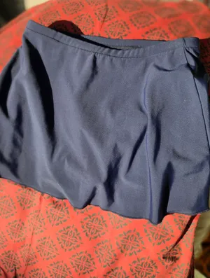 Swim Skirt Bottoms Navy Blue 10 thumbnail 4