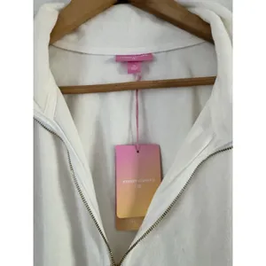 NWD Stoney Clover Target White Terry Pullover 1/2 Zip Sweatshirt Size 1X thumbnail 4