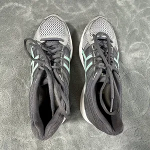 ASICS Gel Contend 4 Womens Running Shoes Sneakers Gray Mint Size 6 Cushion thumbnail 2