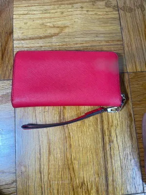 Tory Burch York Continental Saffiano Leather Wallet Wristlet thumbnail 2