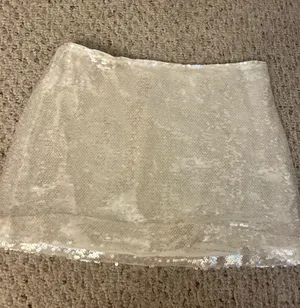 White sequin skirt  thumbnail 1