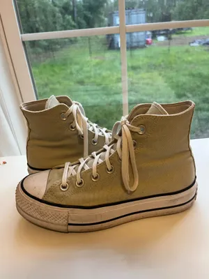 Green Converse High-Top Platform thumbnail 4