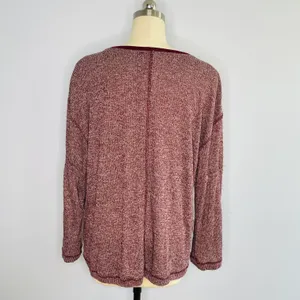 Jessica Simpson Zinfandel Ionna Ongoing Bell Sleeve Ribbed Henley Top- 2X- NWT thumbnail 5