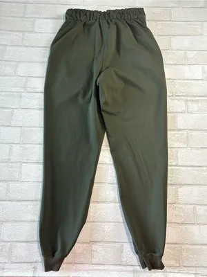 Lululemon Stretch High Rise Women's Jogger in Dark Olive Size 6 thumbnail 4