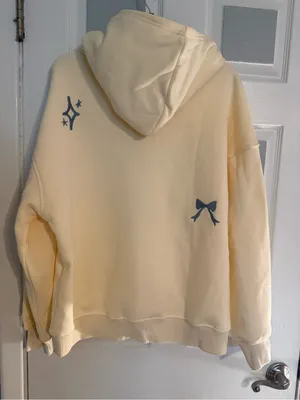Altar’d State Bow Graphic Hoodie Sweatshirt thumbnail 3