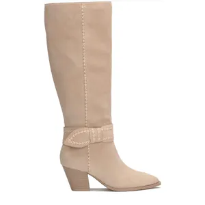 Lucky Brand Risvin Knee High Boot Smoke Grey Oil Suede size 10 thumbnail 2