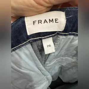 Frame Utility Wide Leg‎ Jeans Size 26 thumbnail 5