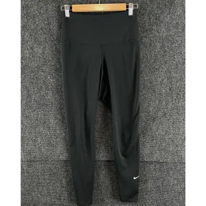 Nike Dri-FIT High Rise Black Leggings Pants Women's Size Small Workout Active thumbnail 2