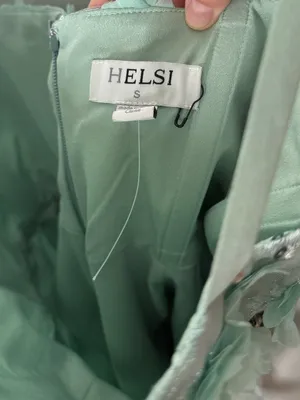 Helsi Hilma Sequin Floral Appliqué Cocktail Minidress S thumbnail 5